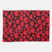 Serviette de cuisine Valentine Hearts (Horizontal)