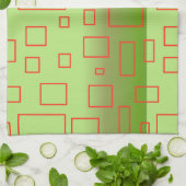 Serviette de cuisine verte (Plié)