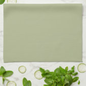 Serviette De Cuisine Verte (Plié)