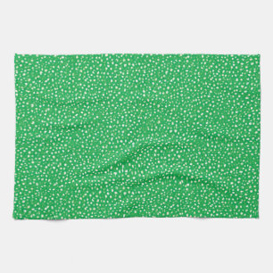 Serviette de cuisine verte
