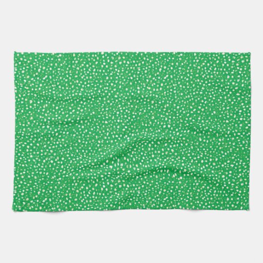 Serviette de cuisine verte (Horizontal)