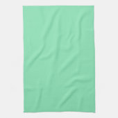 Serviette de cuisine verte à la menthe solide (Vertical)