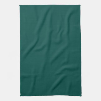 Serviette de cuisine verte en pin foncé