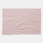 Serviette de cuisine verte, rouge et blanche (Horizontal)