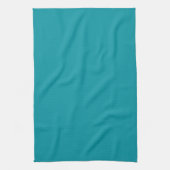Serviette de cuisine verte Turquoise solide (Vertical)