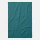 Serviette de cuisine verte Turquoise solide (Vertical)