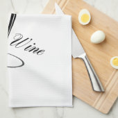 Serviette de cuisine Vin rouge (Quart Plié)