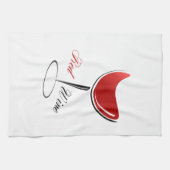 Serviette de cuisine Vin rouge (Horizontal)