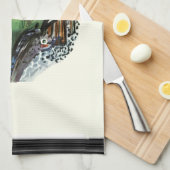 Serviette de cuisine vintage (Quart Plié)