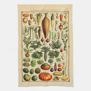 Serviette de cuisine Vintage bio