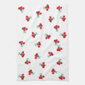 Serviette de cuisine vintage Cerises (Vertical)
