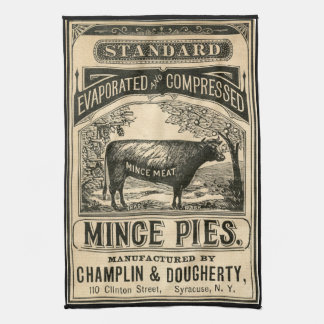 Serviette de cuisine vintage de publicité