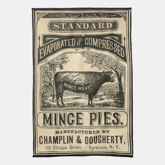 Serviette de cuisine vintage de publicité (Vertical)