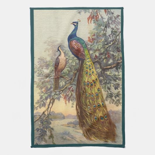 Serviette de cuisine vintage élégante d'arbre de (Vertical)