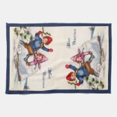 Serviette de cuisine Vintage Noël (Horizontal)