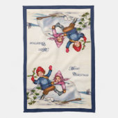 Serviette de cuisine Vintage Noël (Vertical)