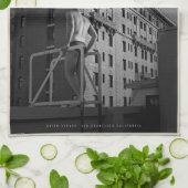 Serviette de cuisine vintage San Francisco (Plié)