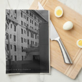 Serviette de cuisine vintage San Francisco (Quart Plié)