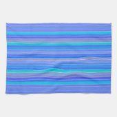 Serviette de cuisine Violet Bleu Bande (Horizontal)
