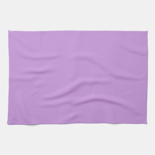 Serviette de cuisine violette en lavande solide (Horizontal)