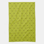 Serviette de cuisine visage du Grinch dans Noël (Vertical)