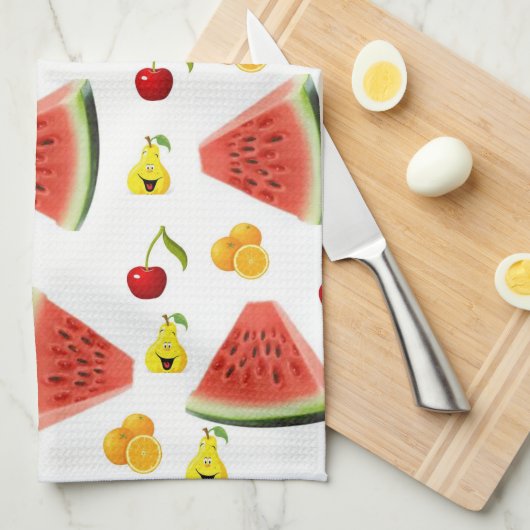 Serviette de cuisine Watermelon (Quart Plié)