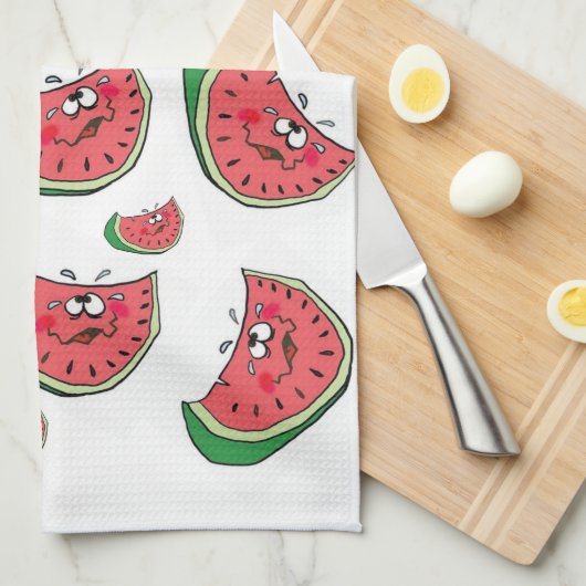 Serviette de cuisine Watermelon (Quart Plié)