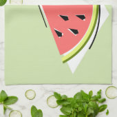 Serviette de cuisine Watermelon Green Slice (Plié)