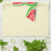Serviette de cuisine Watermelon - Vos couleurs (Plié)