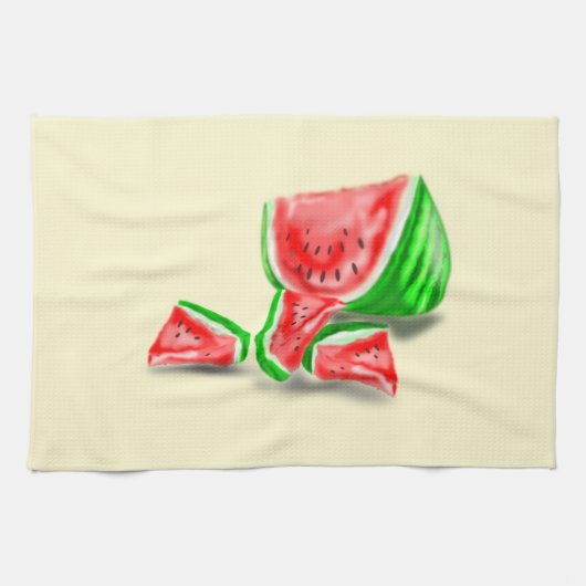Serviette de cuisine Watermelon - Vos couleurs (Horizontal)