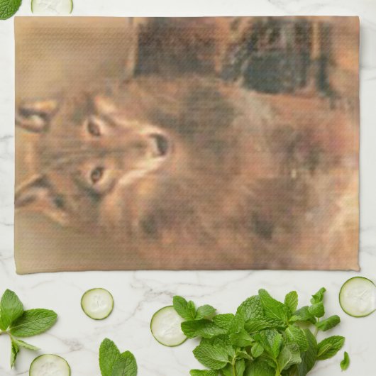 Serviette de cuisine Wild Wolves (Plié)