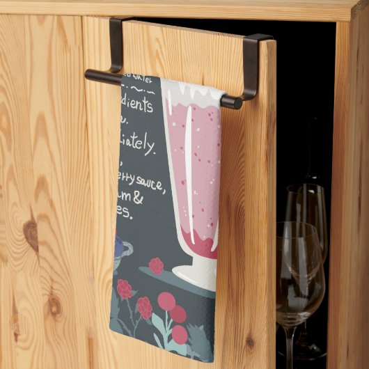 Serviette de cuisine Wildberry Smoothie (Pliage en tiers)