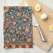 serviette de cuisine William Morris art (Quart Plié)