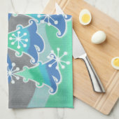 Serviette de cuisine Winter Trees (Quart Plié)