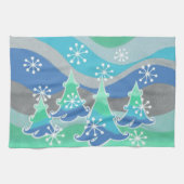 Serviette de cuisine Winter Trees (Horizontal)