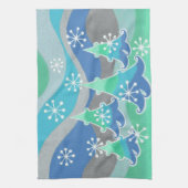 Serviette de cuisine Winter Trees (Vertical)