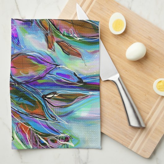 Serviette de cuisine Winterberry (Quart Plié)