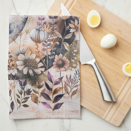 Serviette de cuisine Wolf Moon (Quart Plié)