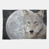 Serviette de cuisine Wolf Moon (Horizontal)