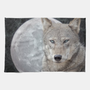 Serviette de cuisine Wolf Moon