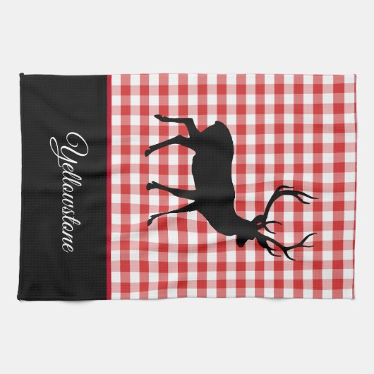 Serviette de cuisine Yellowstone Deer (Horizontal)