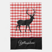Serviette de cuisine Yellowstone Deer (Vertical)