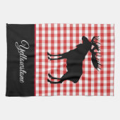 Serviette de cuisine - Yellowstone Moose (Horizontal)
