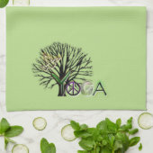 Serviette de cuisine/yoga (Plié)