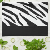 Serviette de cuisine Zebra Print (Plié)