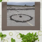 Serviette de cuisine Zen Beach (Plié)