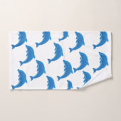 Serviette de dauphins par diamants2858 (Serviette à main)