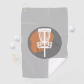 Serviette de disque d'impression Abstraite minimal (En situation)