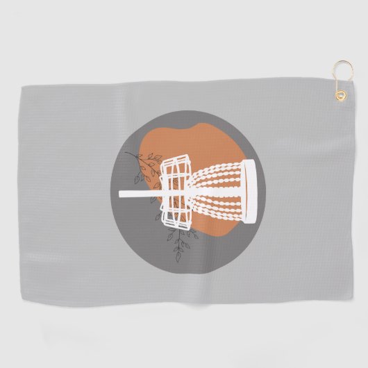 Serviette de disque d'impression Abstraite minimal (Horizontal)