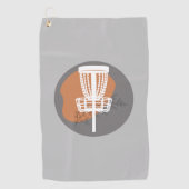 Serviette de disque d'impression Abstraite minimal (Devant)